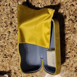 Large Gucci Velvet Sunglasses Case